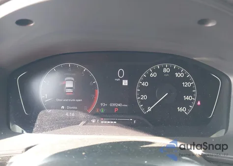 2022 Honda Civic Ex z USA, uszkodzony, nr VIN JHMFE1F71NX004464